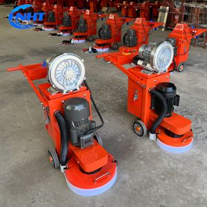 Meuleuse à béton semi-automatique sans poussière avec moteur et boîte de vitesses, puissance moteur 4 kW, neuve pour l'industrie de la construction - Product Image 4