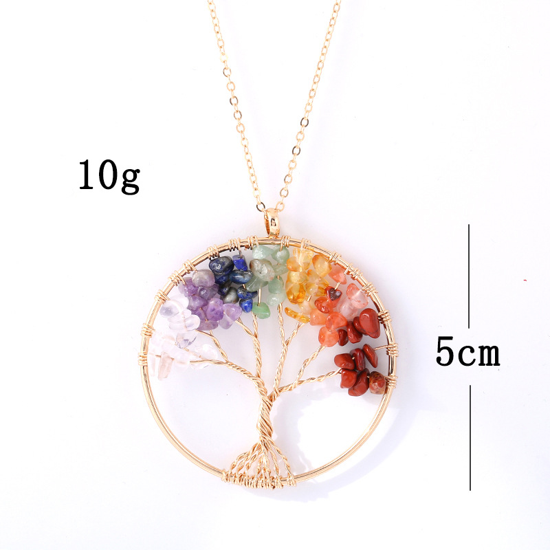 Golden round (5cm) - no chain