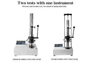 ELX Digital Display Manually Push Pull Tester Force Gauge Test Meter Spring Tensile Testing Machine