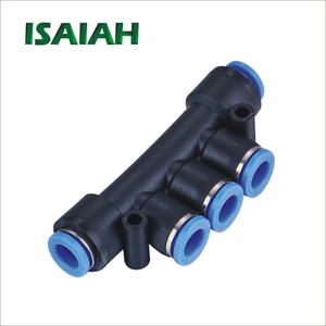 Conector Neumático Recto de Unión Rápida de 4mm 6mm 8mm 10mm 12mm 14mm 16mm, Accesorio de Tubo de Plástico de Conexión Rápida - Product Image 3