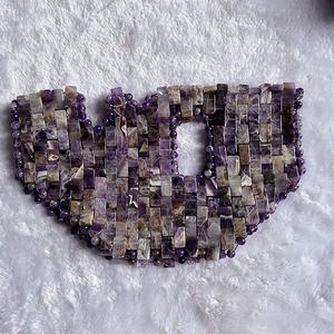 Kustom Ukuran Besar Alami Pendingin Massager Kristal Giok Ungu Ametis Penyembuhan Wajah Masker Mata Alami Masker Wajah Amethyst Masker - Product Image 3