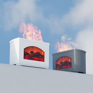 Difusor de aroma de humidificador de chimenea de llama simulada de fuego de 270ml portátil súper fuerte para hogar, oficina y decoración - Product Image 1