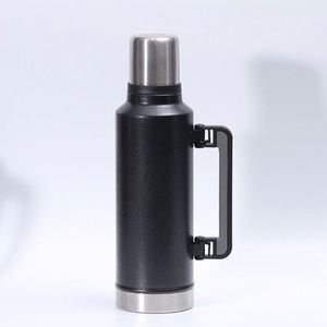 <b>Large</b> Capacity Vacuum Flask 1.0L 1.4L 1.9L Stainless Steel Insulated Travel <b>Water</b> <b>Bottle</b> with Handle Durable - Product Image 1