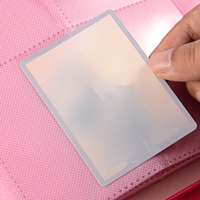 Classeur de cartes de collection 151, 9 pochettes, album de rangement de cartes Runes Battlefield, design esthétique, rose
