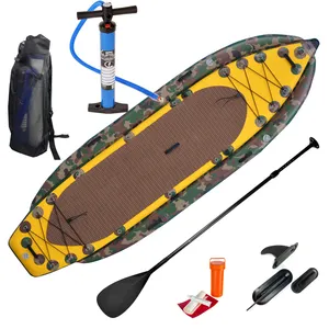 SP2201充气站立式桨板制造商运动水上工艺品钓鱼皮划艇