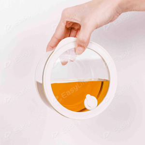 Recipiente Cubi de vidrio borosilicato con tapa de vidrio templado - Product Image 4