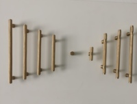 Poignées moletées modernes en laiton pour meubles, idéales pour commodes, armoires, cuisines, salons et tiroirs – Usage domestique et commercial