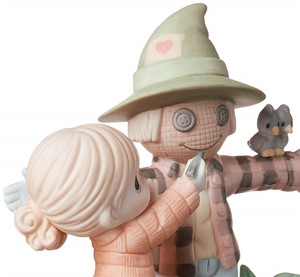 Bức Tượng Polyresin/Resinic Khoảnh Khắc Quý Giá Cô Gái Sứ <span class=keywords><strong>Bisque</strong></span> Với Bức Tượng Bù Nhìn, Đa - Product Image 2