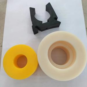 Изготовленные на заказ OEM-ролики из нейлона с H-образным пазом, блок-шкив с 3 пазами и диаметром отверстия 100 мм - Product Image 4