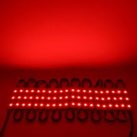 En vente Module LED RGB multicolore 12V 3Leds 75*15mm SMD 5050 Module LED d'injection intelligent de rétro-éclairage RGB étanche pour enseigne