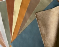 Tissu en cuir synthétique PU, simili daim doux, résistant à l'eau, extensible, pour vêtements, sacs, doublures, robes, rideaux, meubles