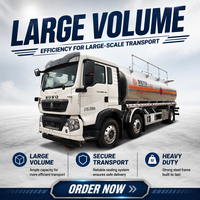 Camion-citerne Sinotruk HOWO 8X4 30000L, camion-citerne lourd pour le transport d'essence, de diesel et de pétrole
