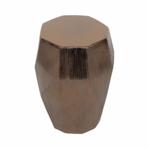 Sgabello da Giardino in Ceramica Moderno, Design Geometrico, Tavolino da Esterno, Supporto per Piante, Elemento Decorativo - Product Image 3