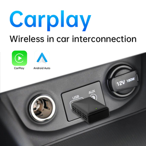 Super Mini Portable Wireless CarPlay Dongle Hidden compact design plug and play 5G WiFi fast stable signal convert wired CarPlay - Product Image 5