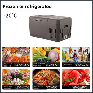 Réfrigérateur de voiture 9L, mini-réfrigérateur domestique et automobile, double usage, pour camion, <span class=keywords><strong>petit</strong></span> modèle 12V/24V - Product Image 2