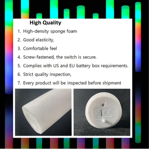 Chất lượng cao tùy chỉnh nhấp nháy dẫn thanh cổ vũ buổi hòa nhạc bên bọt dẫn phát sáng trong bóng tối bọt ánh sáng gậy cho Kpop buổi hòa nhạc - Product Image 4