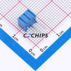 ตัวต้านทาน/โพเทนชิโอมิเตอร์แบบปรับได้สำหรับ3362P-200-LF ผ่านชิ้นส่วนรู (THT)-3P, ตัวต้านทาน7x6.8มม. 20Ohm 10% 500mW 250ppm/℃ - Product Image 2