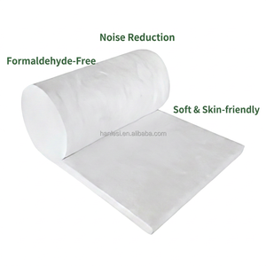 Panel de Lana de Vidrio Blanco Suave al Tacto, Sin Irritación, Libre de Formaldehído, Aislamiento Térmico para Muebles y Paredes - Product Image 2