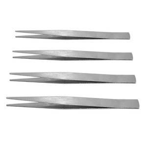Thickened stainless steel tweezers, straight/bent tip pliers, eyebrow tweezers, sewing thread <b>clips</b>, non-pointed sewing tools - Product Image 5