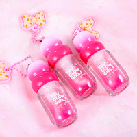 Huile à lèvres repulpante, gloss hydratant, baume à lèvres teinté, soin transparent pour les lèvres, tête de pinceau large, brillance scintillante, produits nourrissants pour les lèvres