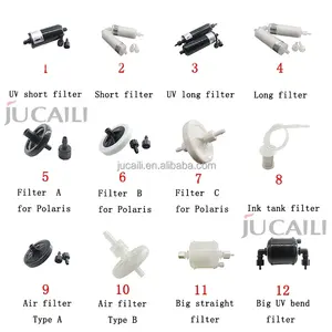 Jingjaili-filtre d'encre à solvant UV/Eco, pour impression à jet d'encre, plates, cristal, pour Flora Gongzheng, Infiniti, Spectra, Konica