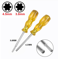 Tournevis 3,8 mm 4,5 mm, embout de tournevis de sécurité pour jeux Nintendo NGC N64