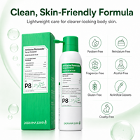 Spray anti-acné pour le corps en marque propre avec 2 % d'acide salicylique, AHA naturels et enzymes pour le dos et la poitrine