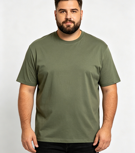 Camisetas de Gran Tamaño NANGE, de Algodón Grueso de 360 g/m², de Alta Calidad y Venta Caliente, con Diseño Gráfico Personalizado o Lisas, para Hombre - Product Image 3