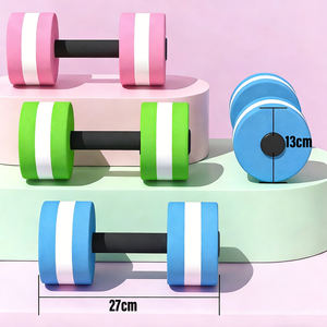 Haltères aquatiques en mousse EVA légère de haute qualité avec option de logo personnalisé pour les exercices d'aérobic aquatique en piscine - Product Image 5