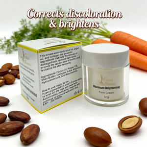 Crème Éclaircissante Maximale Visage Huile <span class=keywords><strong>de</strong></span> Carotte Huile d'Argan Collagène Anti-Âge Corrige les Taches Revitalise pour Peaux Sèches et Foncées - Product Image 6