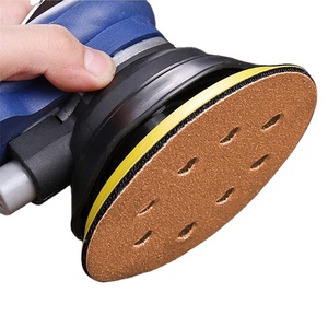 Hochwertiges Golds chleif papier mit Klett verschluss, selbst klebendes Schleifen, 6 "150mm, 40-800 # Schleifpapier auf der Rückseite - Product Image 6