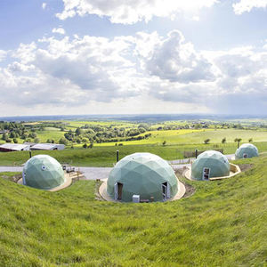 <span class=keywords><strong>Meilleur</strong></span> prix Hôtel Luxe <span class=keywords><strong>Camping</strong></span> Glamping Dôme Tente avec salle de bain - Product Image 2