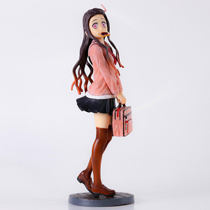 2 Estilos de Figura de Anime Demon Slayer, Uniforme de Kochou <span class=keywords><strong>Shinobu</strong></span>, Figura de Acción de PVC de <span class=keywords><strong>Nezuko</strong></span> Kamado, Figura de Kimetsu No Yaiba, Modelo de Muñeca T - Product Image 4