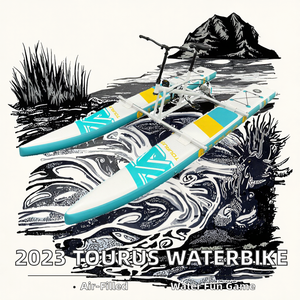 "Inflable Hydro <span class=keywords><strong>Waterbike</strong></span> 2023 Nueva llegada Flotador Pedal Boats Bike Venta" - Product Image 4