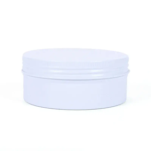 Boîtes en aluminium personnalisées en gros, boîtes en aluminium noires, boîtes en aluminium pour crèmes pour le visage et parfums. En stock 60ml - Product Image 3