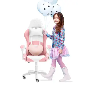Cadeira ergonômica infantil, cadeira ergonômica de corrida para crianças, computador, pc, jogos, com descanso para braço ligado, 2022