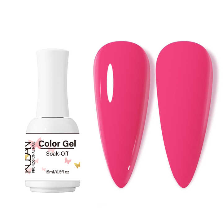 Kudan Popular UV Gel Nail Polish LED Lamp New Style Packaging Top Coat Free Private Label Poly Gel Nail Kit Wholesale
