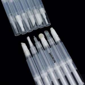 Échantillons Gratuits, Logo Personnalisable, Stylo Dentaire Portable en Plastique Torsadé 6ml, Marque Privée, Brosse à Dents Vide 6g, Sérigraphie - Product Image 3