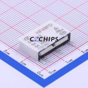 HF49FD/012-1H12 Power Relay SIP,5x20mm Relay 12V 1 Normally Open: 1A (SPST-Normally Open)::: 4 5A-30VDC/5A-250VAC - Product Image 1