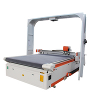 Hoogprecisie automatische 1625 oscillerende vibratie-mes snijmachine motor 380V driefasig 12KW vermogen voor