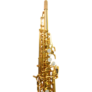 Instruments à vent fournis par l'usine avec un ensemble complet d'accessoires, saxophone soprano en Si bémol - Product Image 1