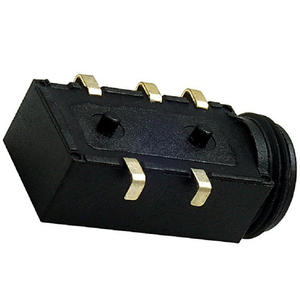 PJ-35080AU Jinbeili ขั้วต่อโทรศัพท์กันน้ำ IP67 ขนาด 3.5 มม. ช่องเสียบเสียงแบบ SMD มุมฉาก 5 ขั้ว <span class=keywords><strong>TRRRS</strong></span> - Product Image 3