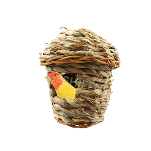 Nid d'oiseau fait main de ventes d'usine maison d'oiseau naturelle pour l'extérieur - Product Image 1