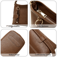 Sac à bandoulière en cuir véritable pour femme, fournisseur de sacs à main vintage de haute qualité, sac messager pour femme style urbain