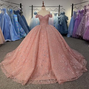 6995 Stunning Sequined Pearls Quinceanera Gown Sweetheart Ball Gown Women Dress Pearls Evening Dress Formal - Product Image 2