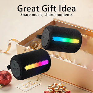 BS03 Taşınabilir Bluetooth Hoparlör, TF Kart ve USB Bellek Desteği, Dahili Mikrofon, RGB Işık, Kablosuz Stereo Ses Subwoofer'ı ve FM Radyo ile - Product Image 5