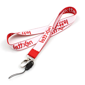 맞춤형 친환경 패셔너블한 폴리에스터 배지 홀더 랜야드 키체인 및 ID 카드 홀더 비즈니스용 - Product Image 2