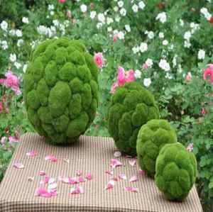 Pierres artificielles en céramique légère de tailles variées, imitation mousse, pour la décoration de jardins et de pots de fleurs à la maison - Product Image 3