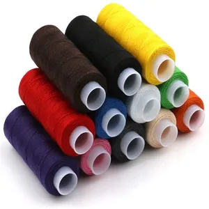 20s/2 40/2 20s/3 50/3 gesponnenes Polyester garn gewinde Großhandel Lieferant 100% Polyester Nähgarn für Nähmaschine
