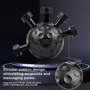 Ballon de compression manuel pour exercices, renforceur de préhension des doigts, poignées portables en ABS - Product Image 3